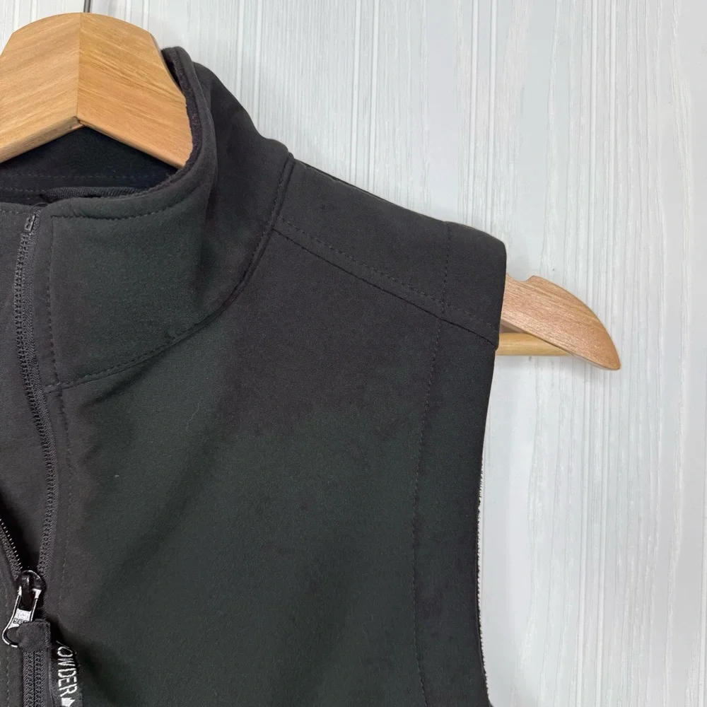 Powder River Outfitters black fleece lined athletic vest size M - Picture 4 of 10